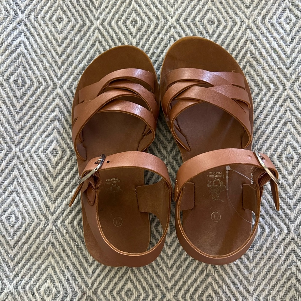 US Polo Association Girls sandals